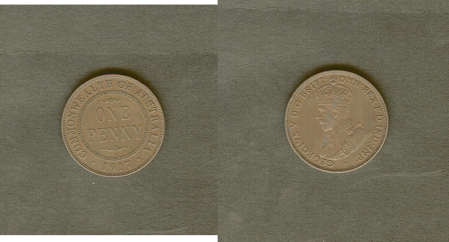 Australia penny 1917 AU